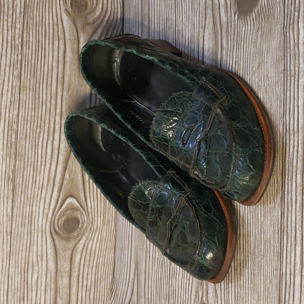 Prada Loafers - Dark Green - 38 - Picture 2 of 8